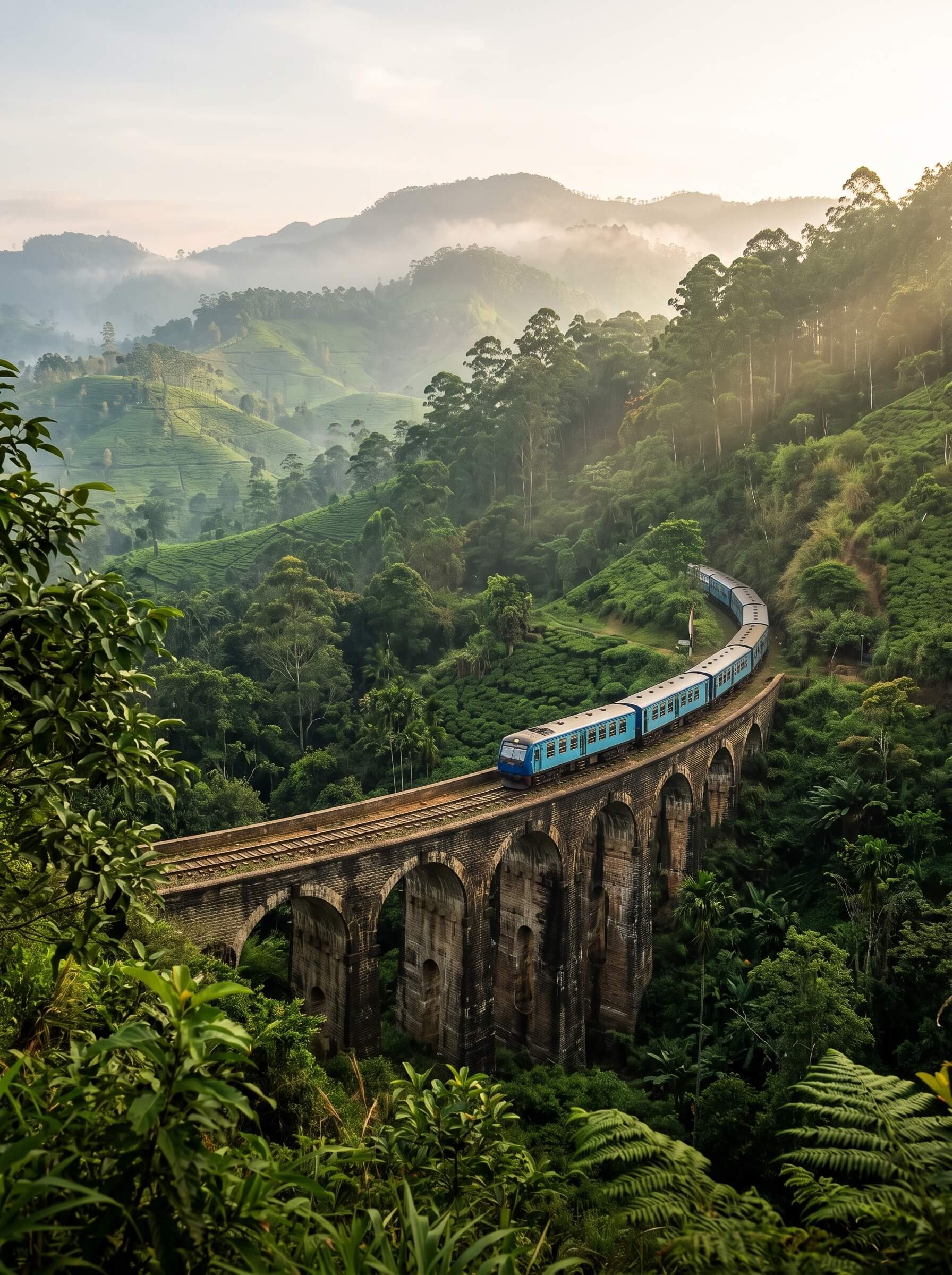 Sri Lanka Coastline and Tropical Landscapes